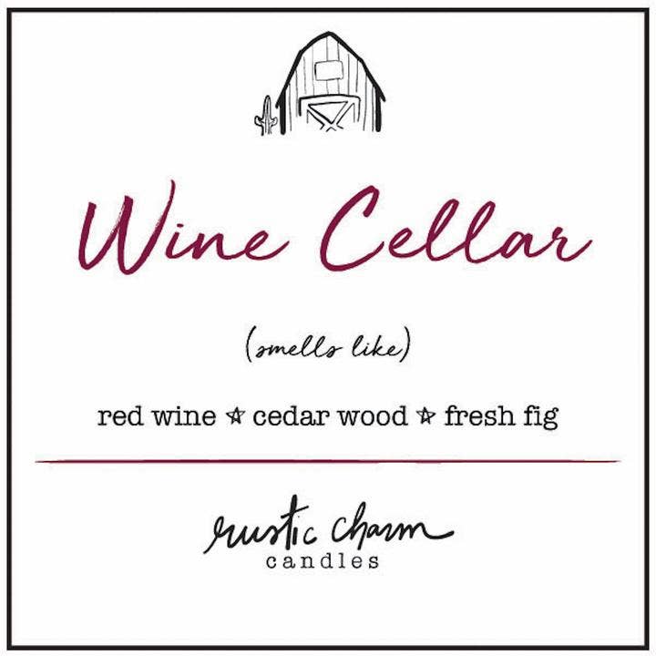 Wine Cellar Wax Melt Rustic Charm