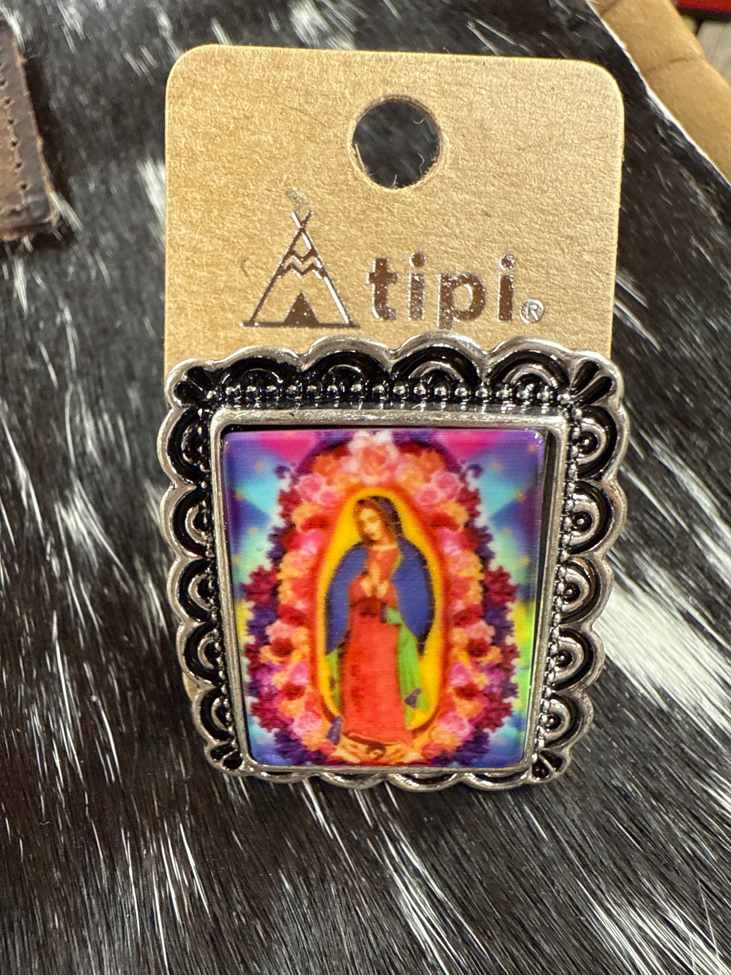 Virgin Mary Stretchy Rings