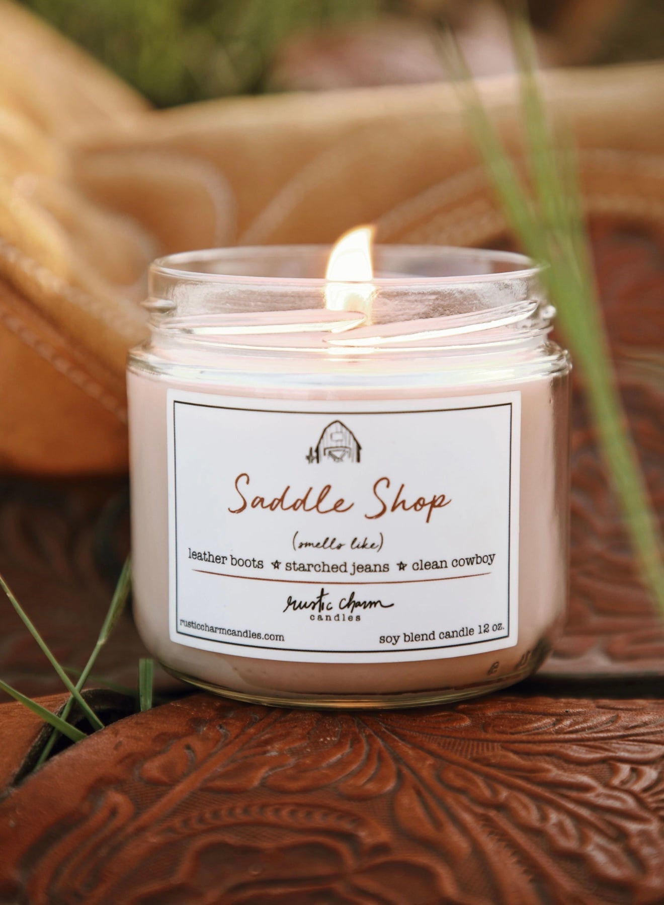Saddle Shop Rustic Charm Candle