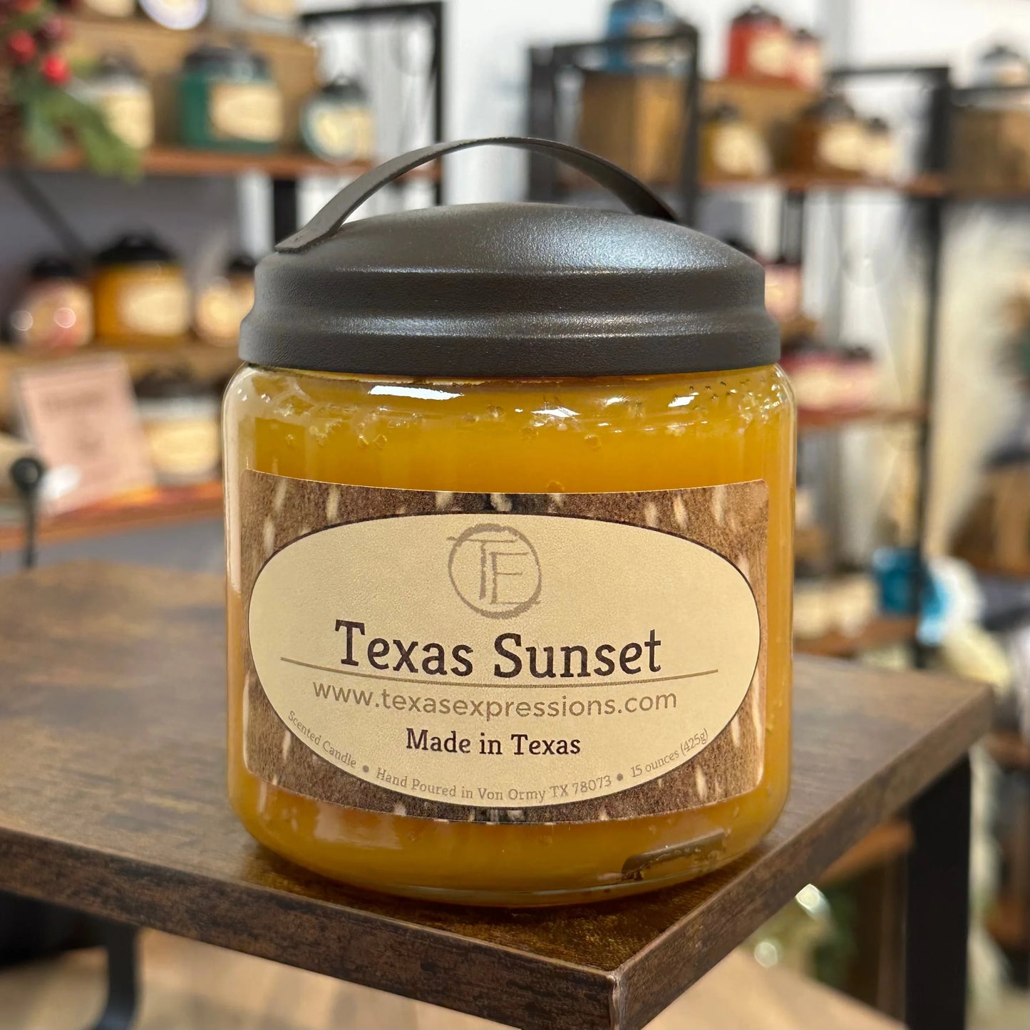 Texas Sunset Texas Expressions Candle 16 Oz