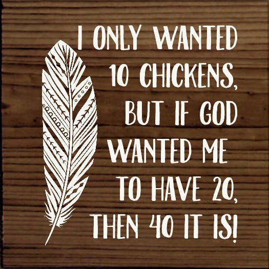 I Only Wanted 10 Chickens, But If God Wanted Me To Have 20..: Old Black