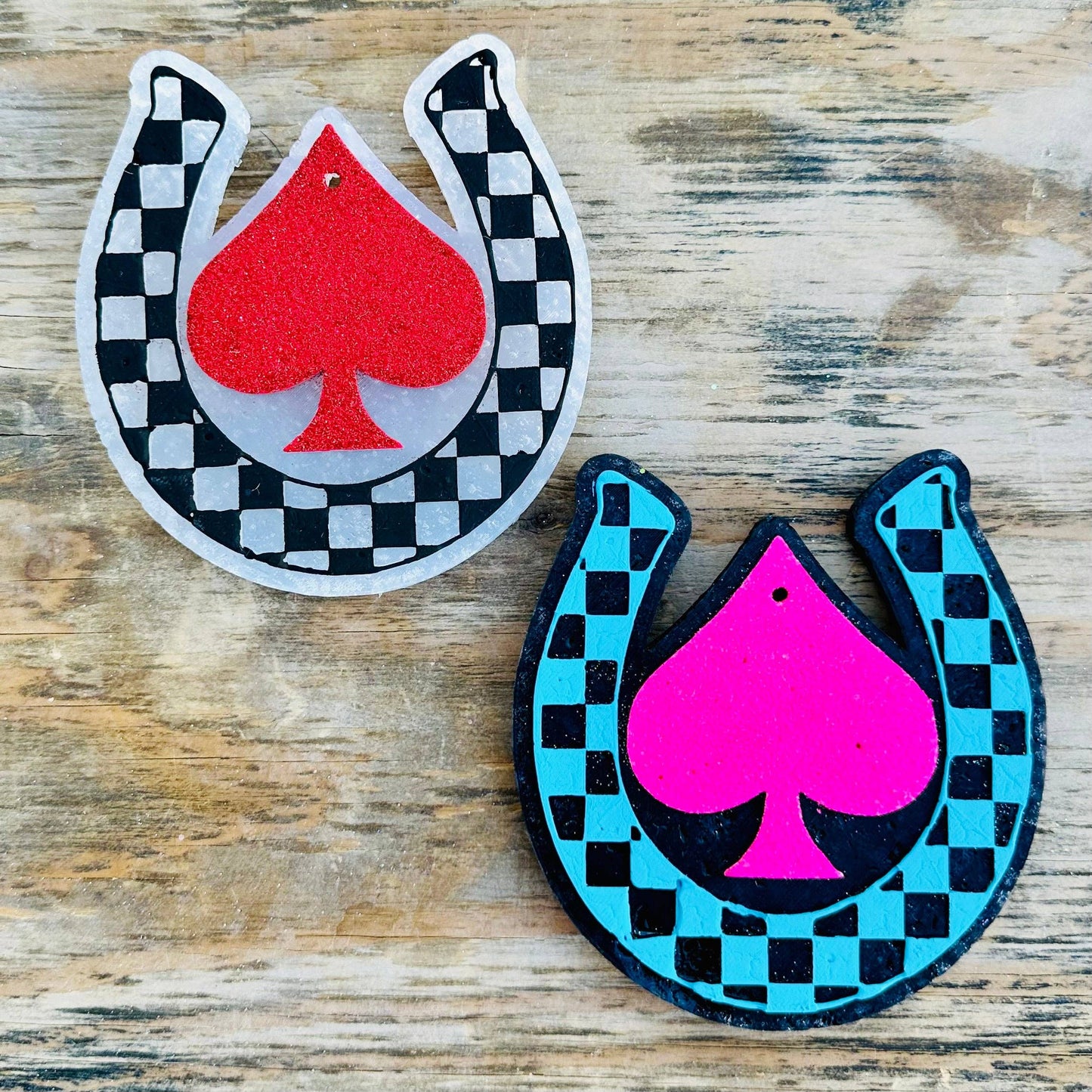 Horseshoe Spade Car Freshie: Southern C