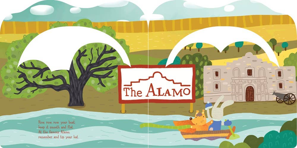Row, Row, Row Your Boat in Texas - Kids' Book Familius