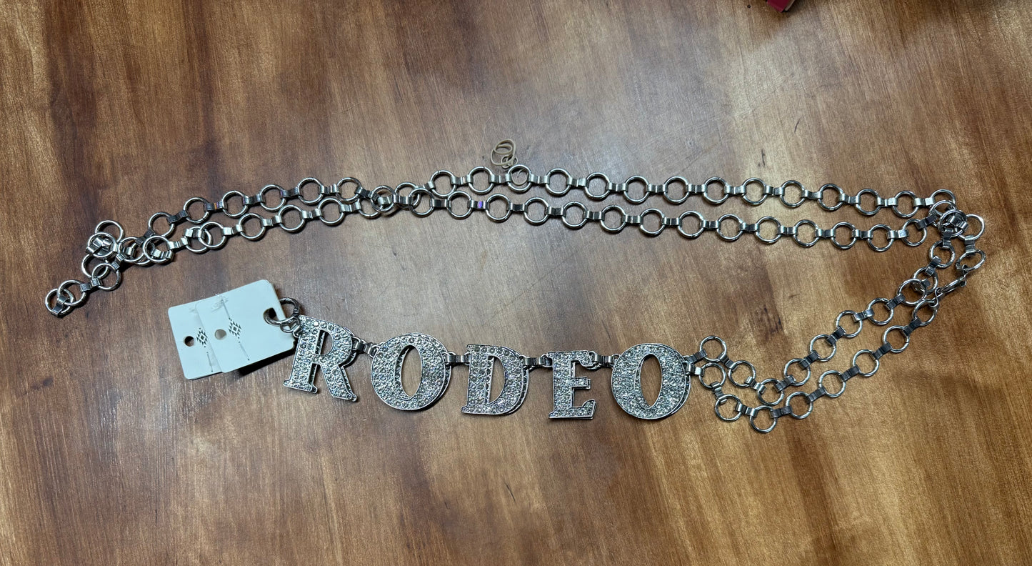 Rodeo Rhinestone Belt