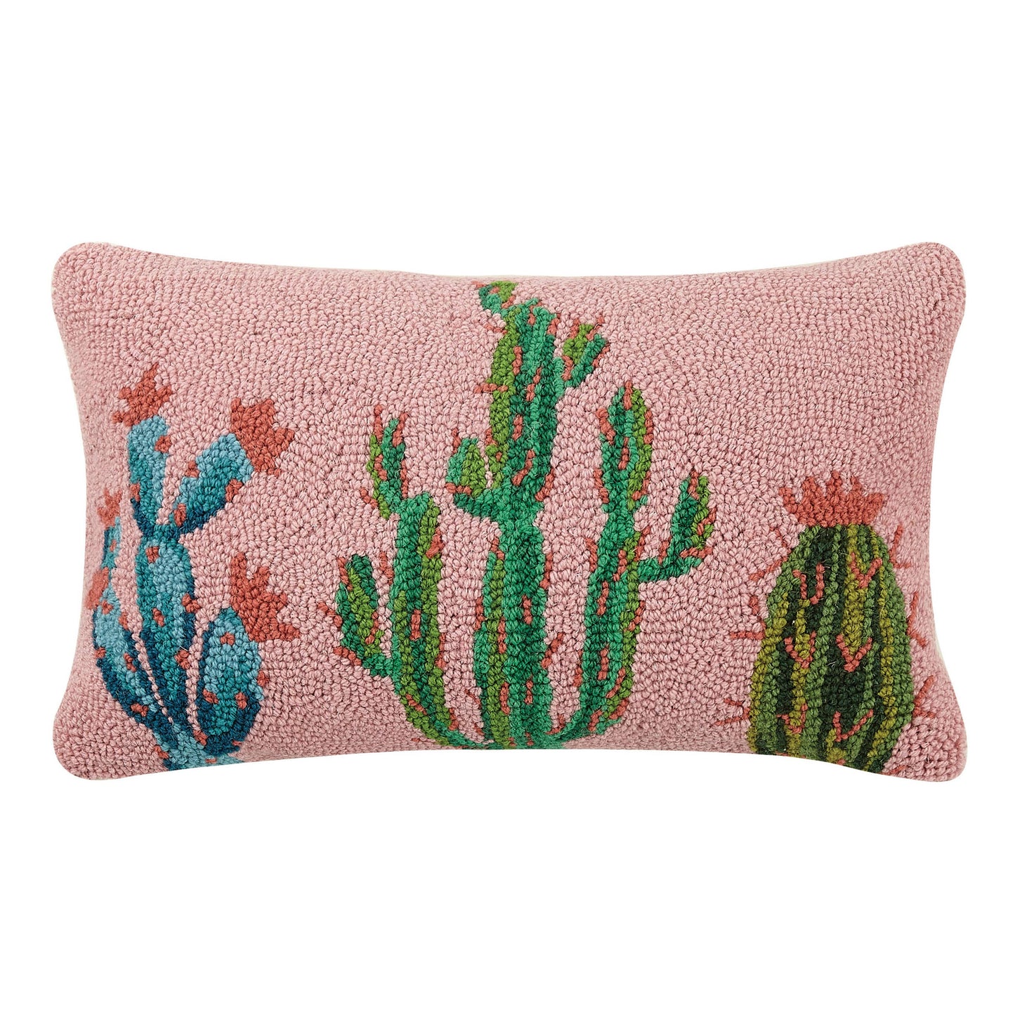 Pretty Cactus Hook Pillow Peking Handicraft