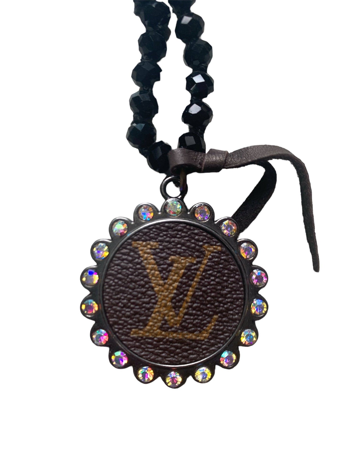 Glossy Black Necklace