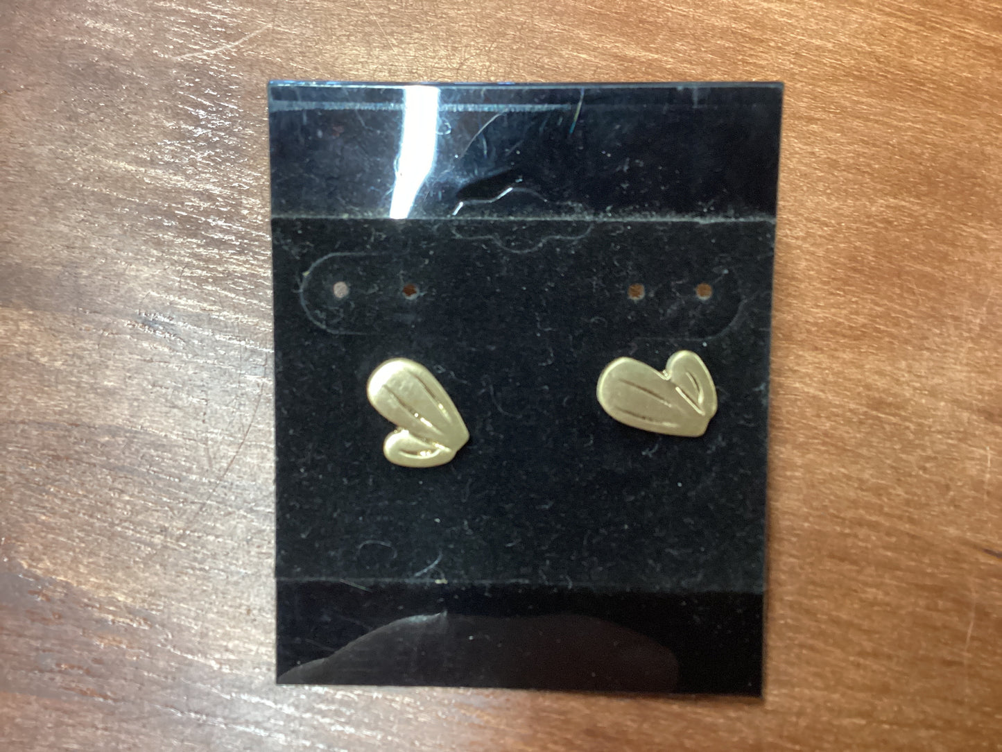 Gold cactus earrings