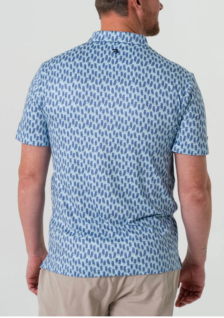 Bluebonnets Performance Polo Burlebo