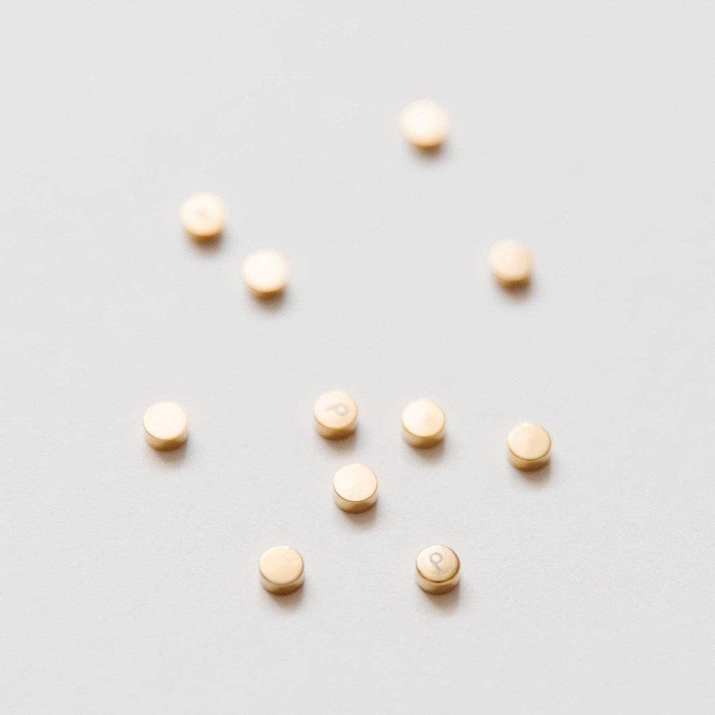 Earring Back Set (Set of 2): Gold Pip Pop