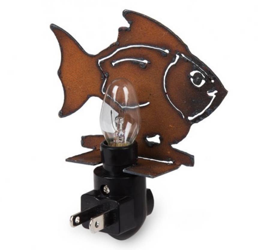 Guadalupe Nightlight metal lantern religious inspirational