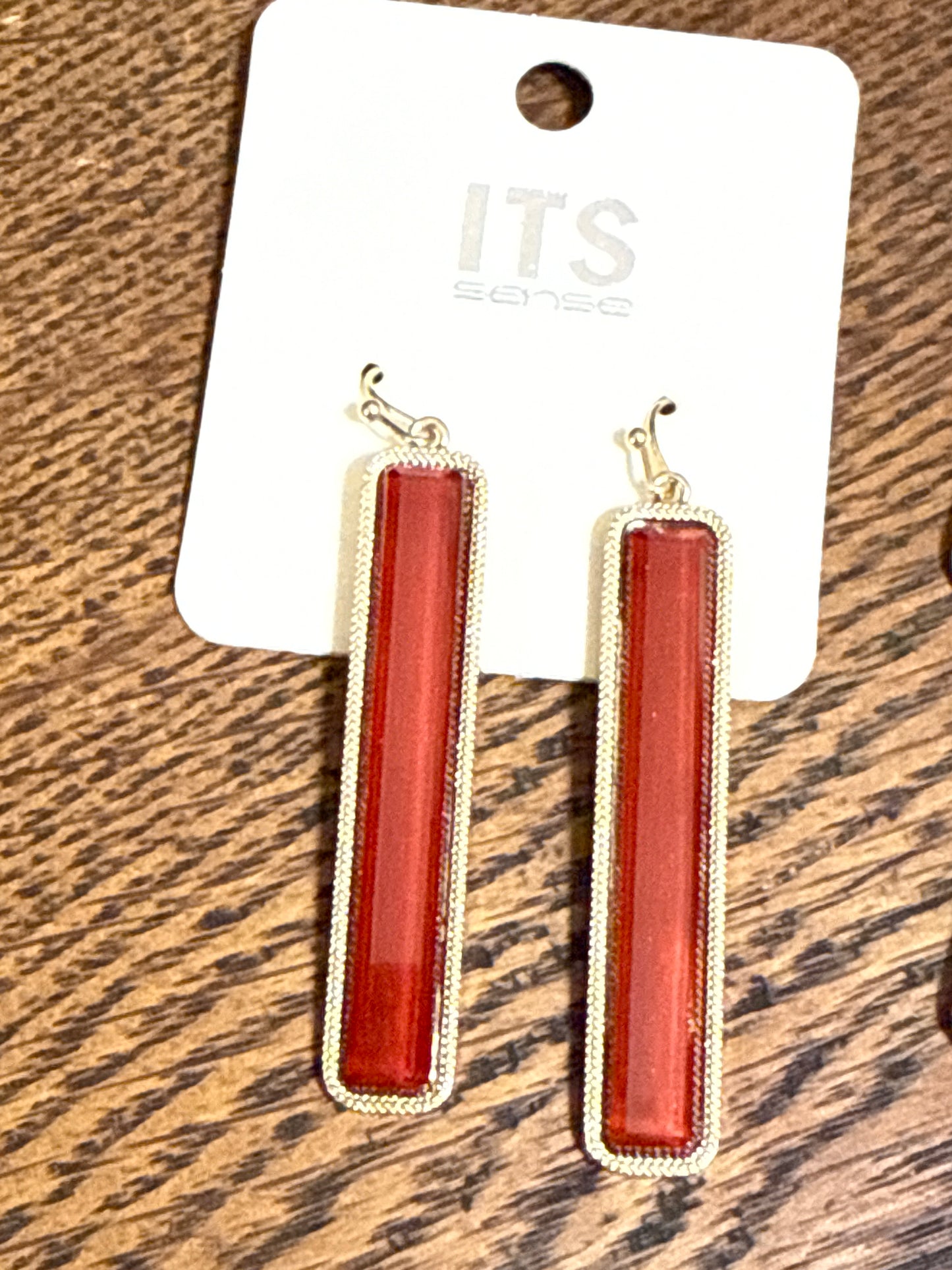 Long Rectangle Earrings