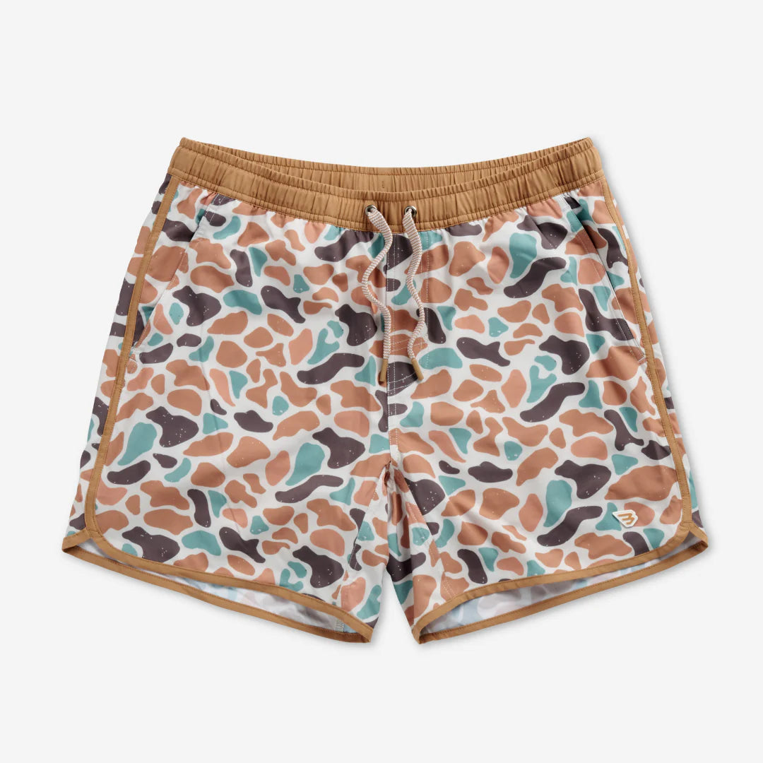 Youth Swim Trunk - Bayside Camo Fl