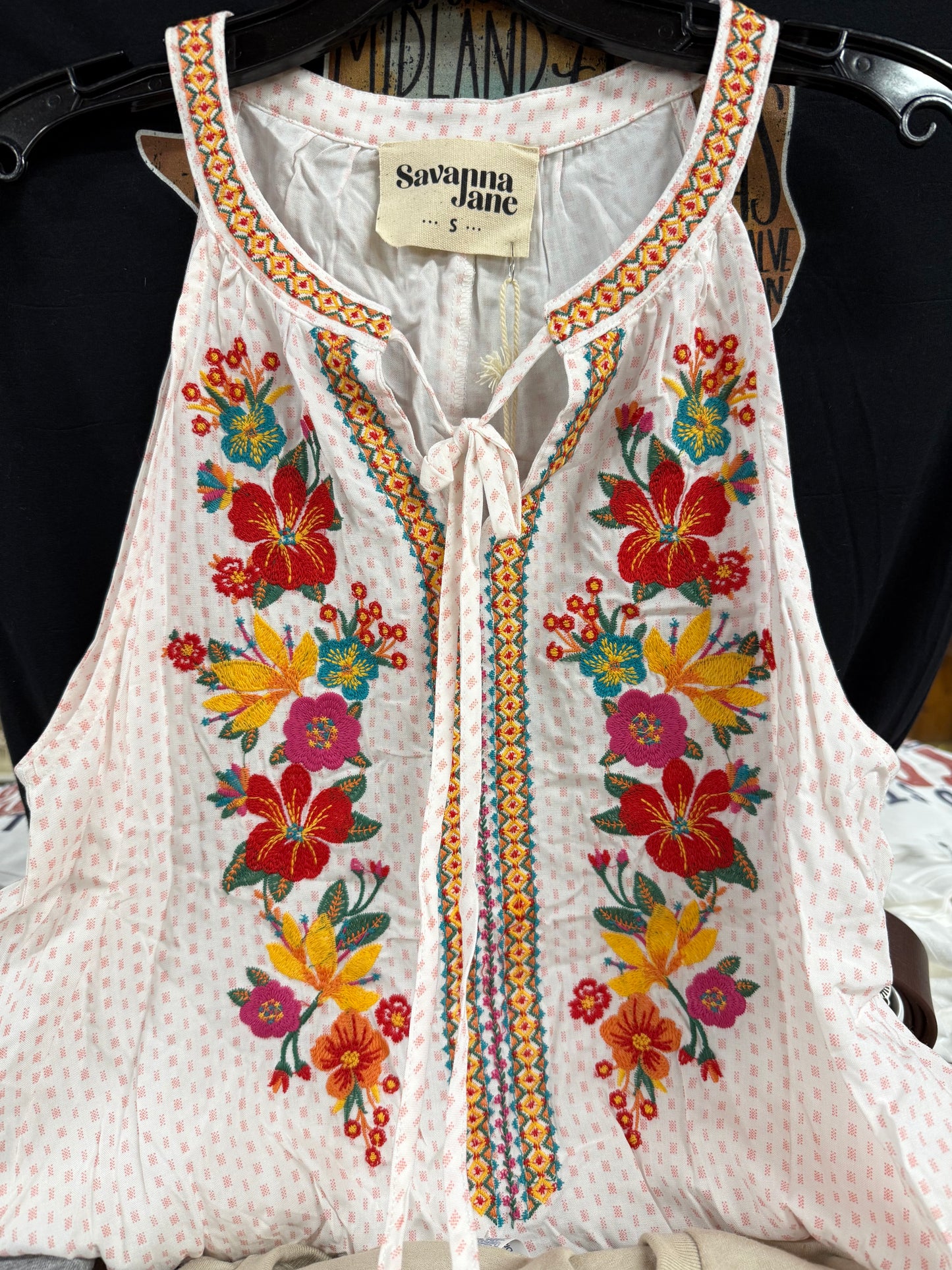 Savana Jane Floral Tank Top