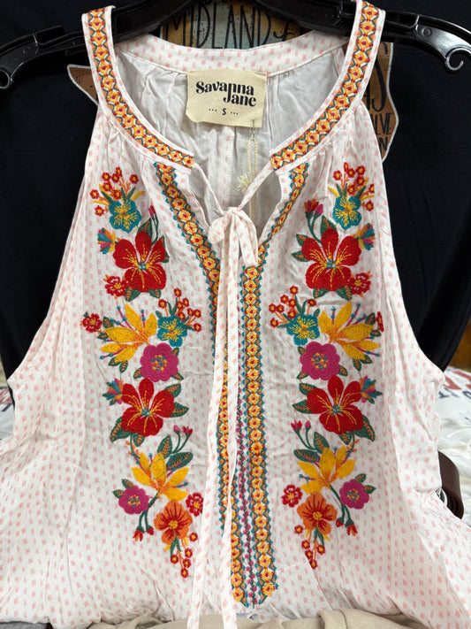 Savana Jane Floral Tank Top