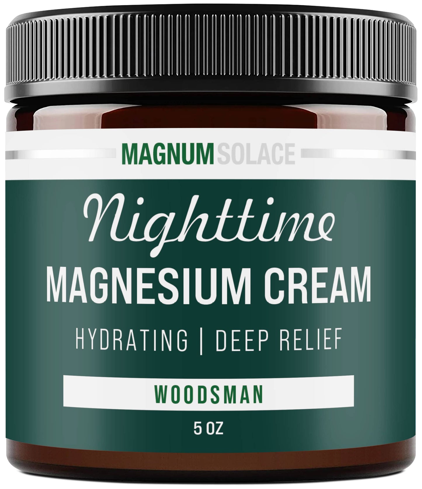 Nighttime Magnesium Cream: Chamomile & Lavender 4 oz Magnum