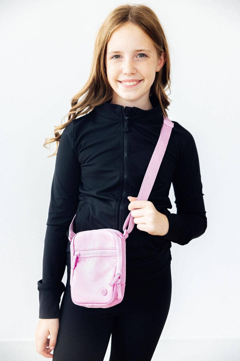 Bubblegum Pink Crossbody Bag Mila