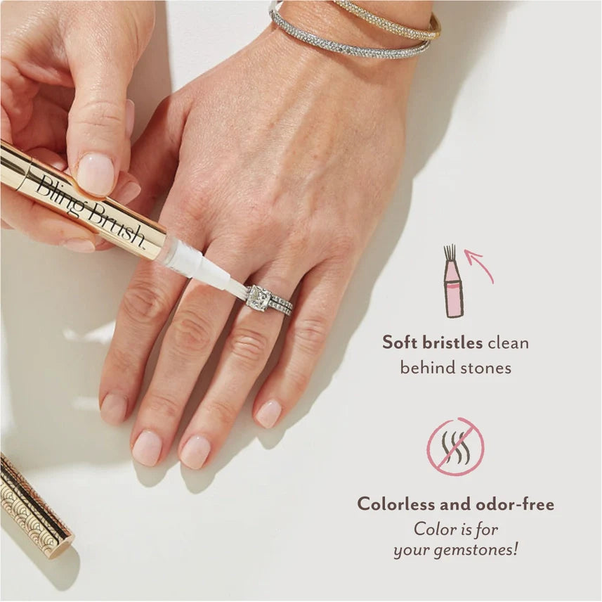 Bling Brush the Original Natural Jewelry Cleaner Baubarella