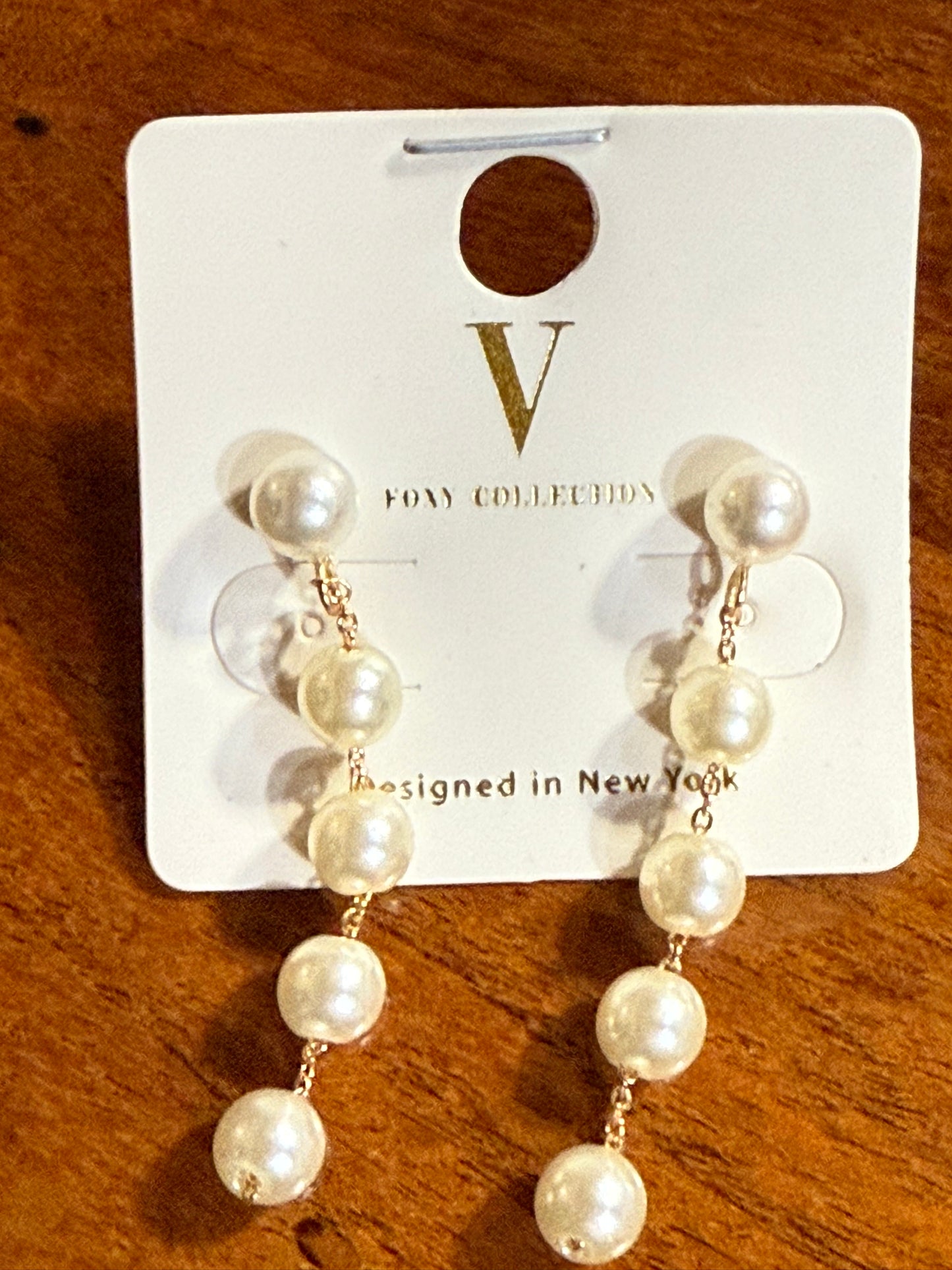 Strand Pearl Earrings