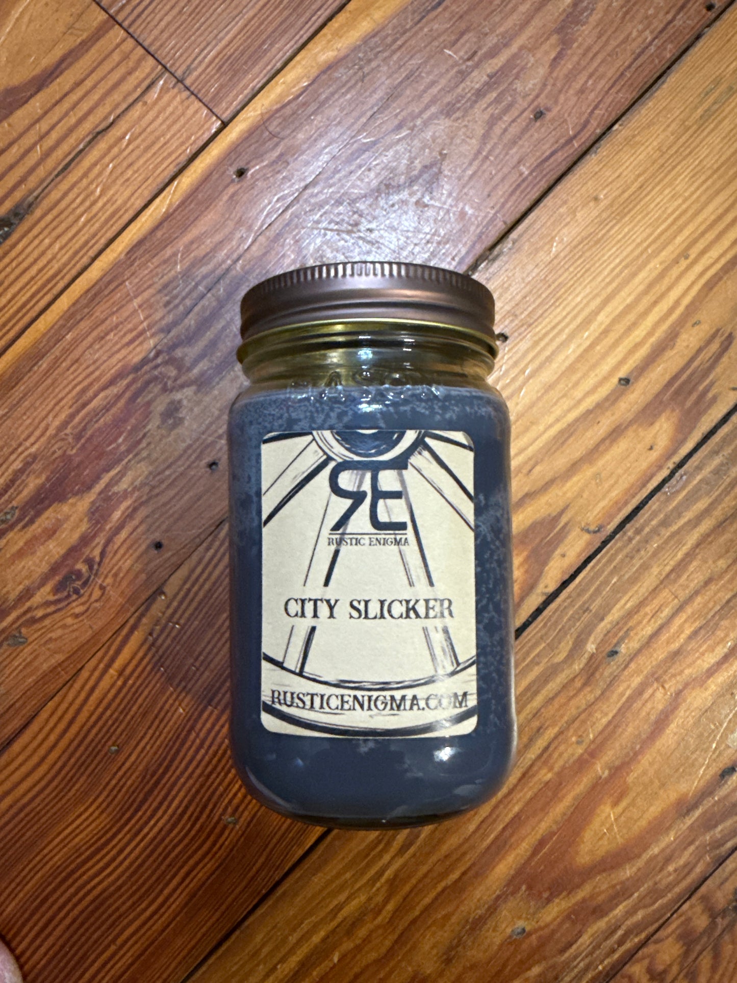 City Slicker 16 oz Wood Wicked Candles RE