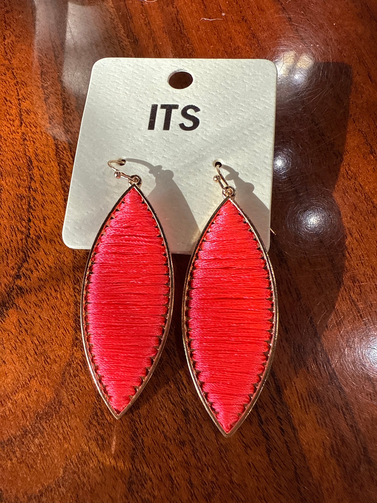 Fluorescent earrings