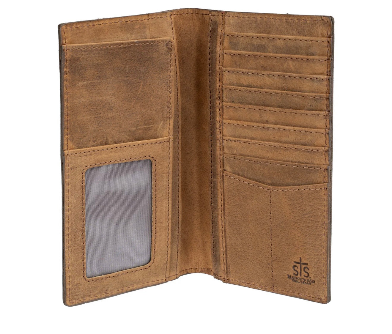 Foreman Long Bifold Wallet/ Checkbook STS Ranchwear 60375