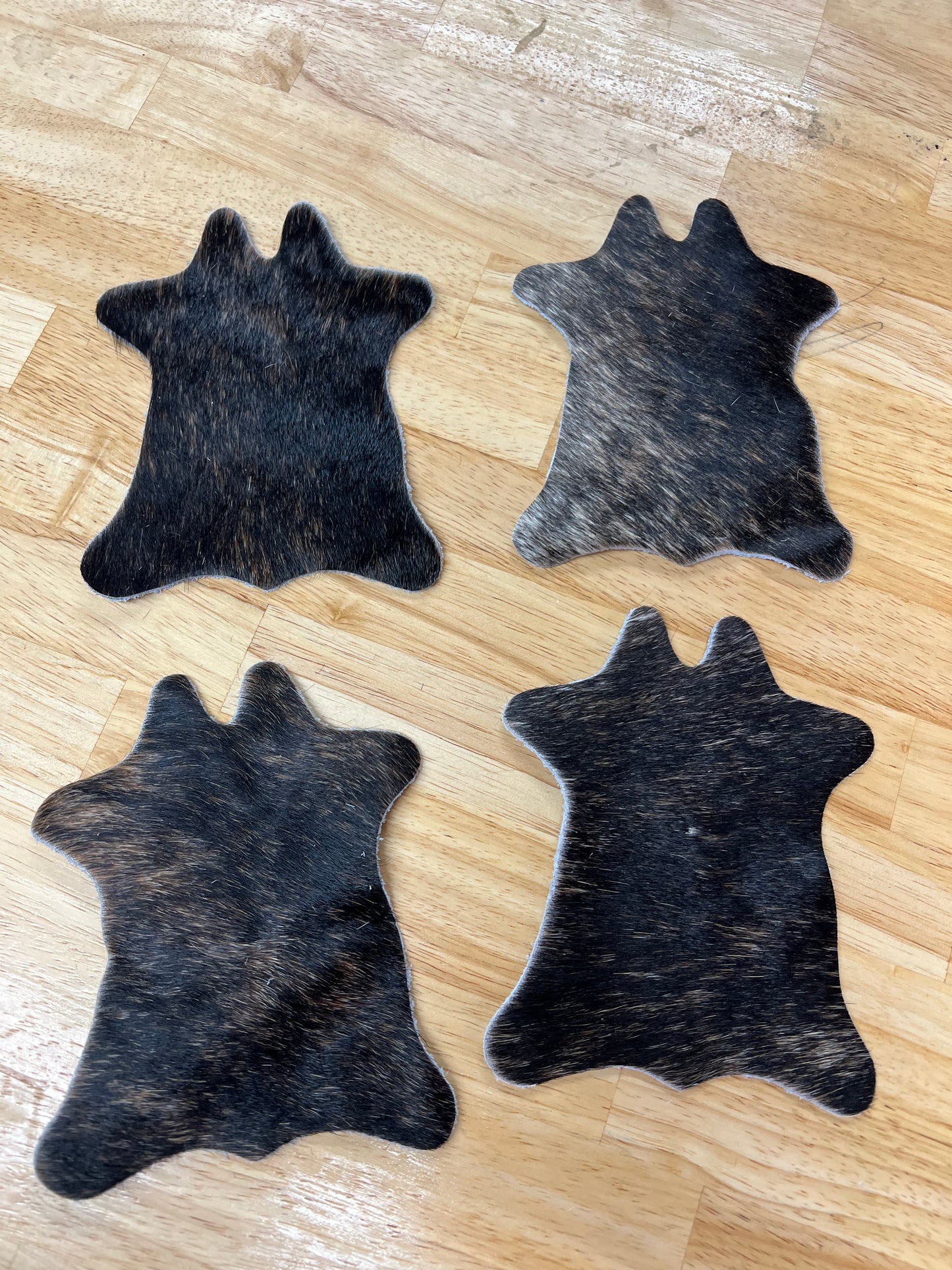 Cowhide Coasters Hides and Skins