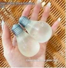 Glow in the dark light bulb squishy Toy