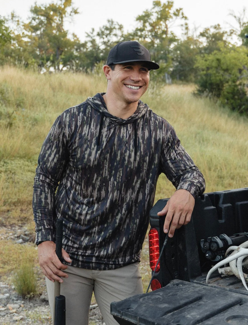 Midland Camo Performance Hoodie UPF 50 Burlebo