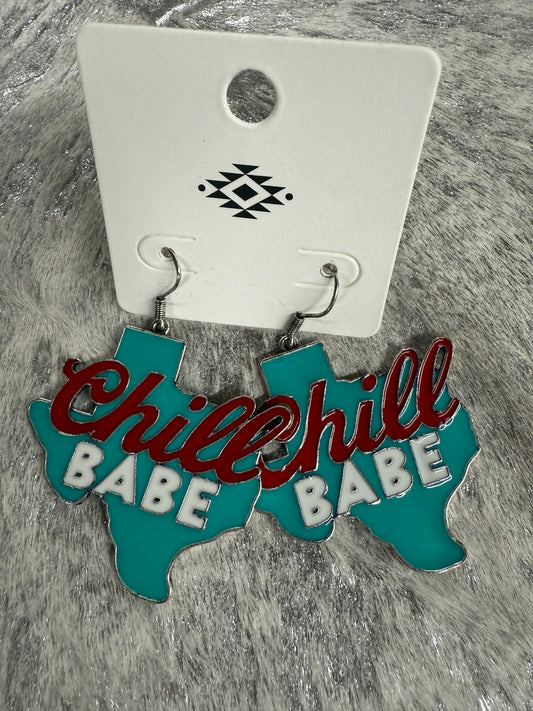 Chill Babe Texas Earrings