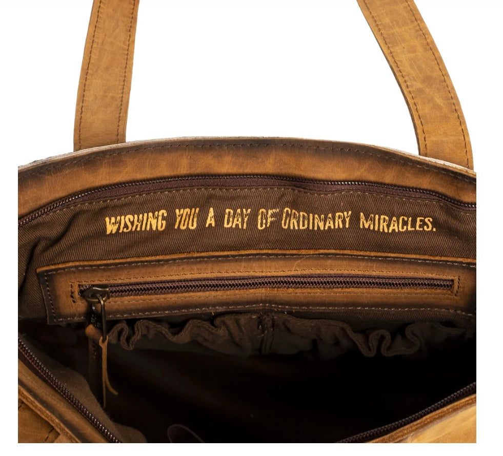 Roswell Cowhide Concealed Carry Small Tote STS Ranchwear 32209