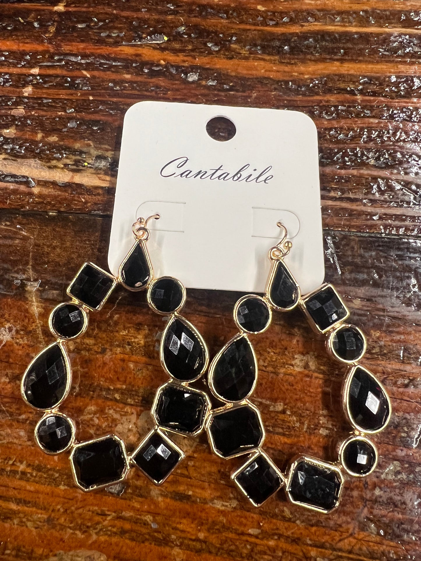 The “Glitz” Teardrop Earrings