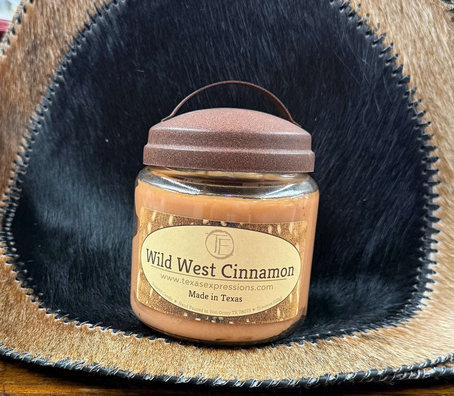 Wild West Cinnamon Texas Expressions Candle