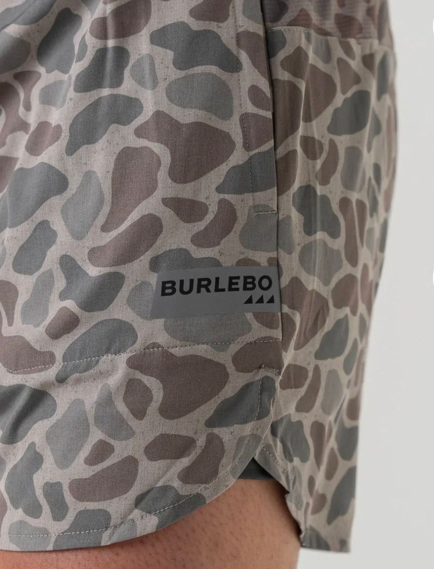 Classic Deer Camo Training Shorts Burlebo