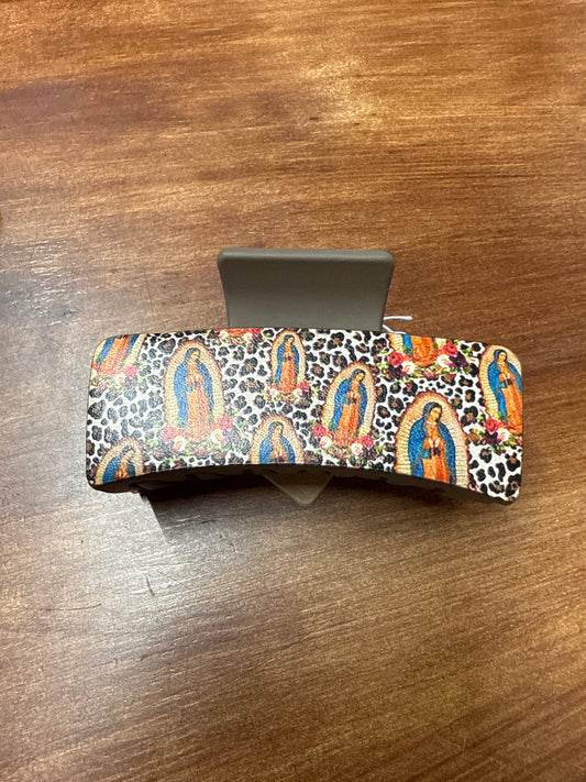 Virgin Mary Hair Clip