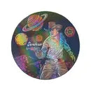 Cosmic Cowboy Sticker - Holographic Edition