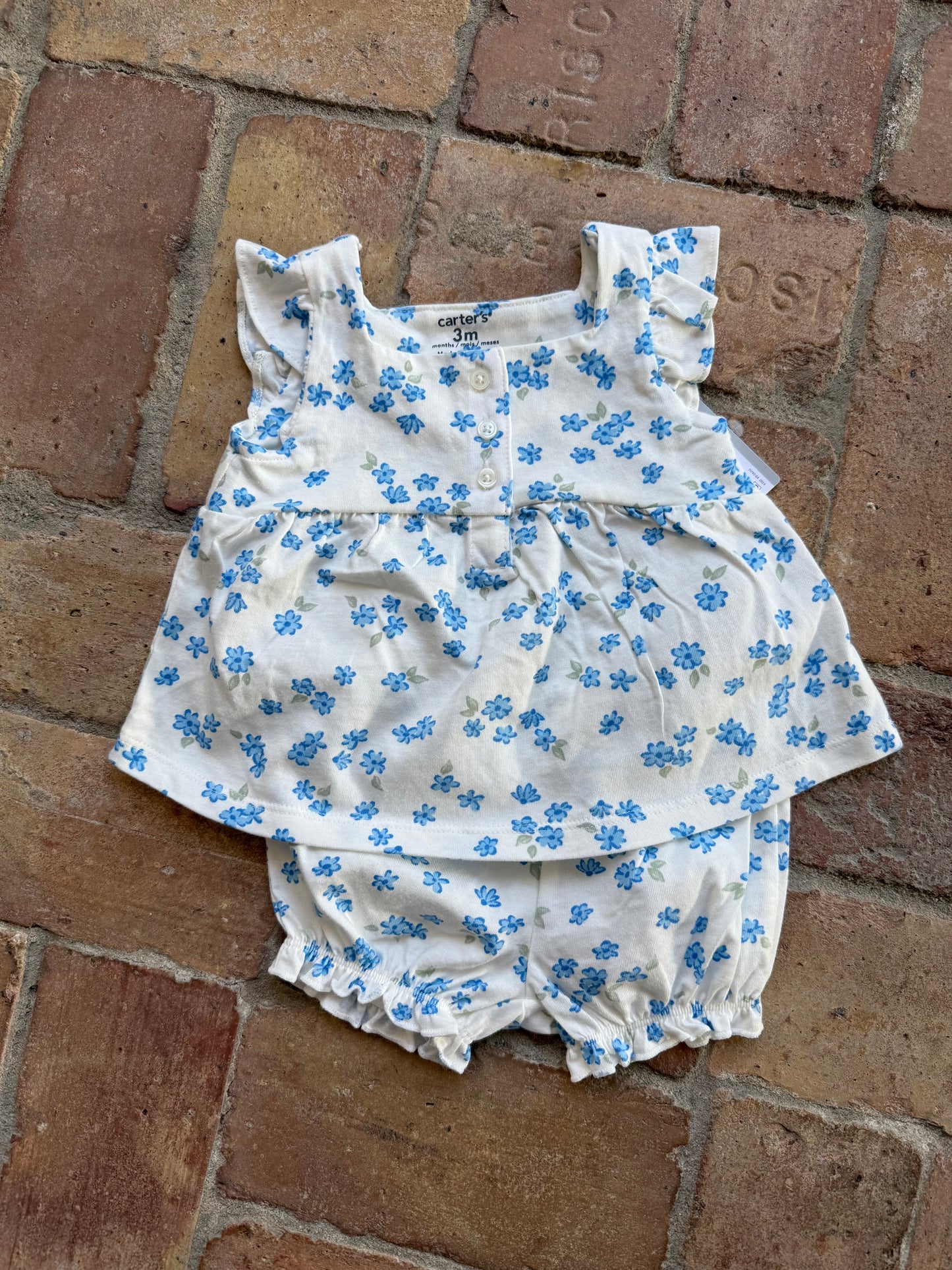 Floral 2 Piece Carters Girls Outfit