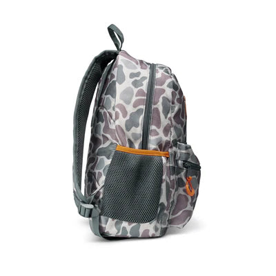 Classic Deer Camo (Orange Trim) Toddler Backpack Burlebo Fl/ Tx T- BP-CDCOT