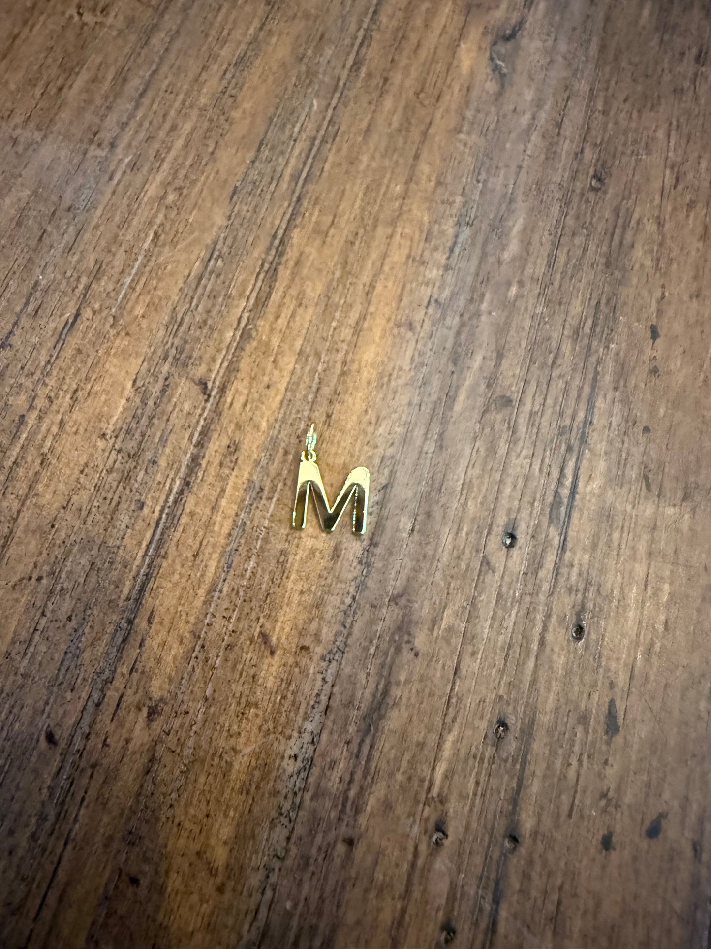 Classic Block Initial Letter Charms ~ Deep South Originals