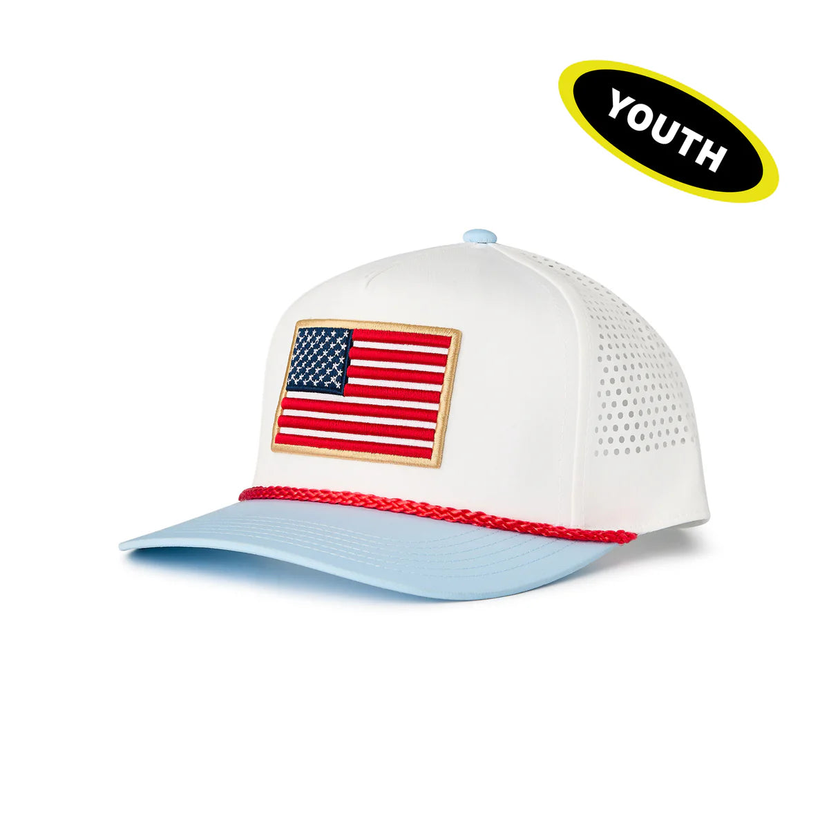 Youth Performance Cap - Old Glory Tx