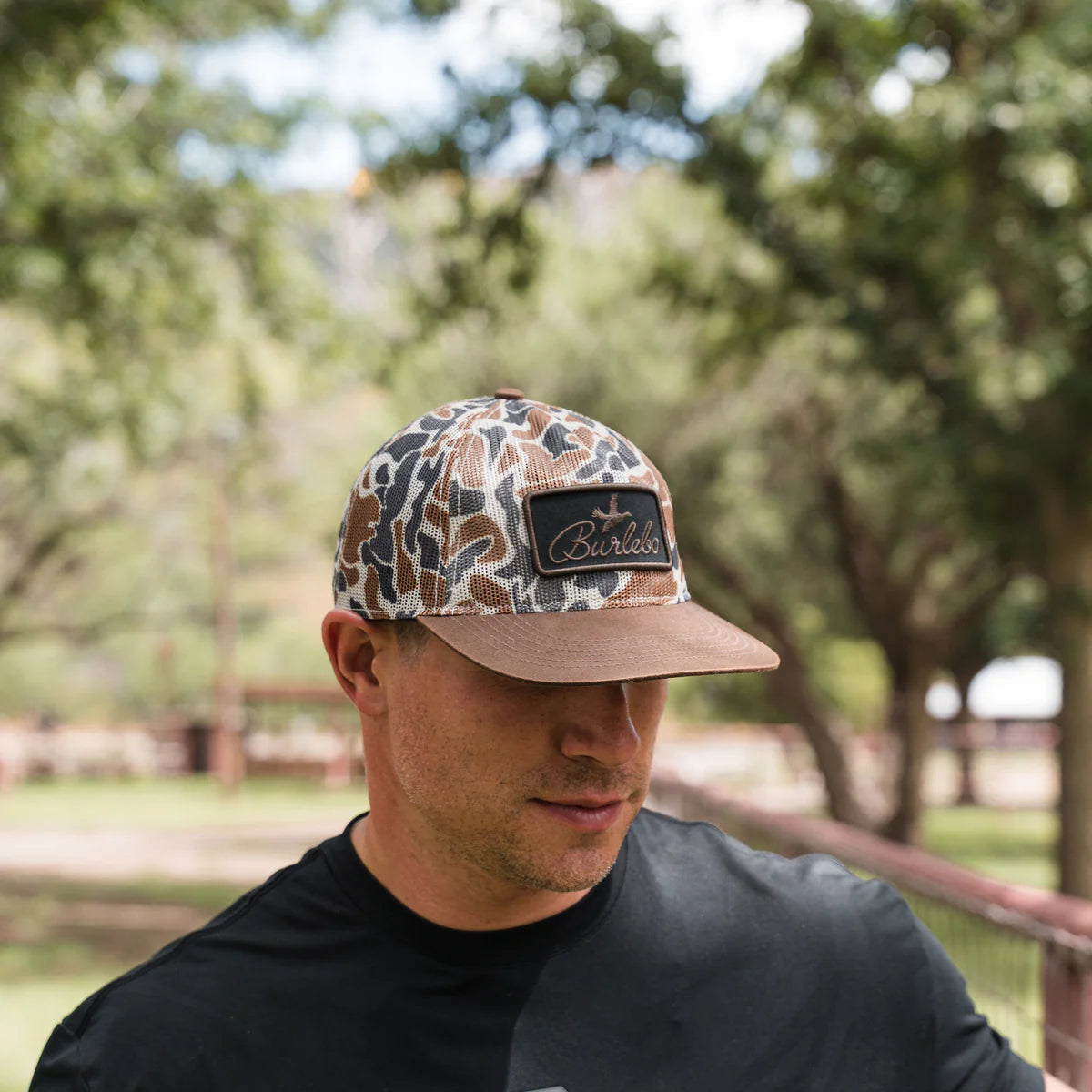 Cap - Woods Camo - Full Mesh Fl/ Tx
