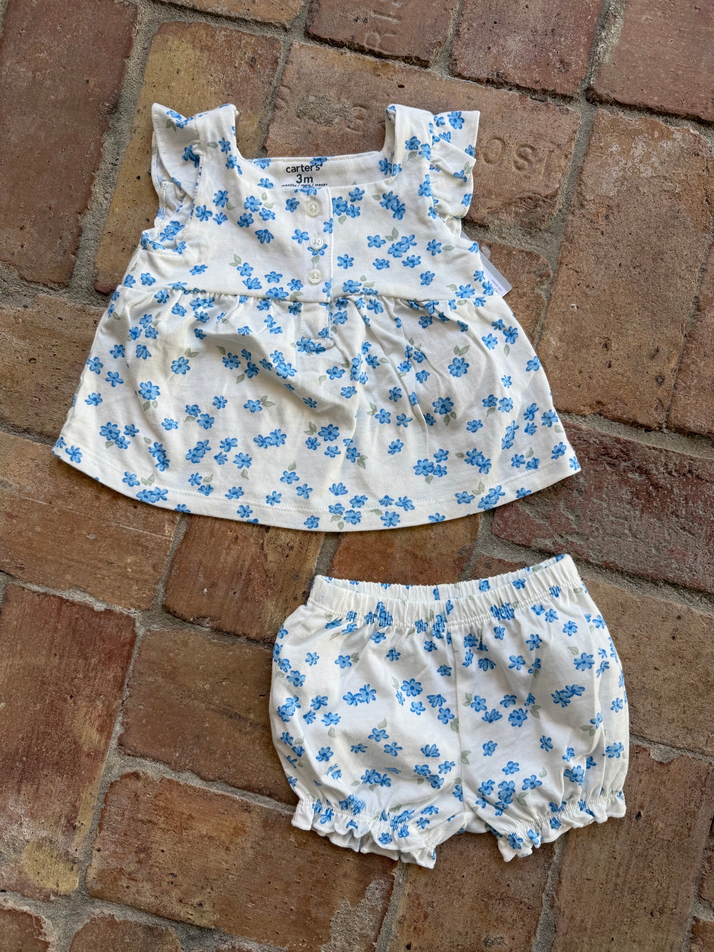 Floral 2 Piece Carters Girls Outfit
