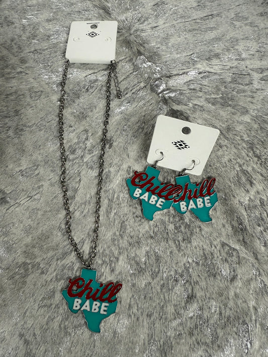 Chill Babe Texas Necklace