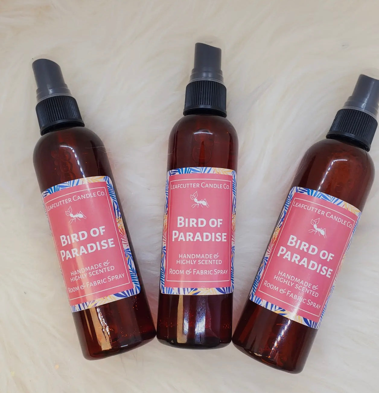 Leather Freshie Sprays: Leafcutter