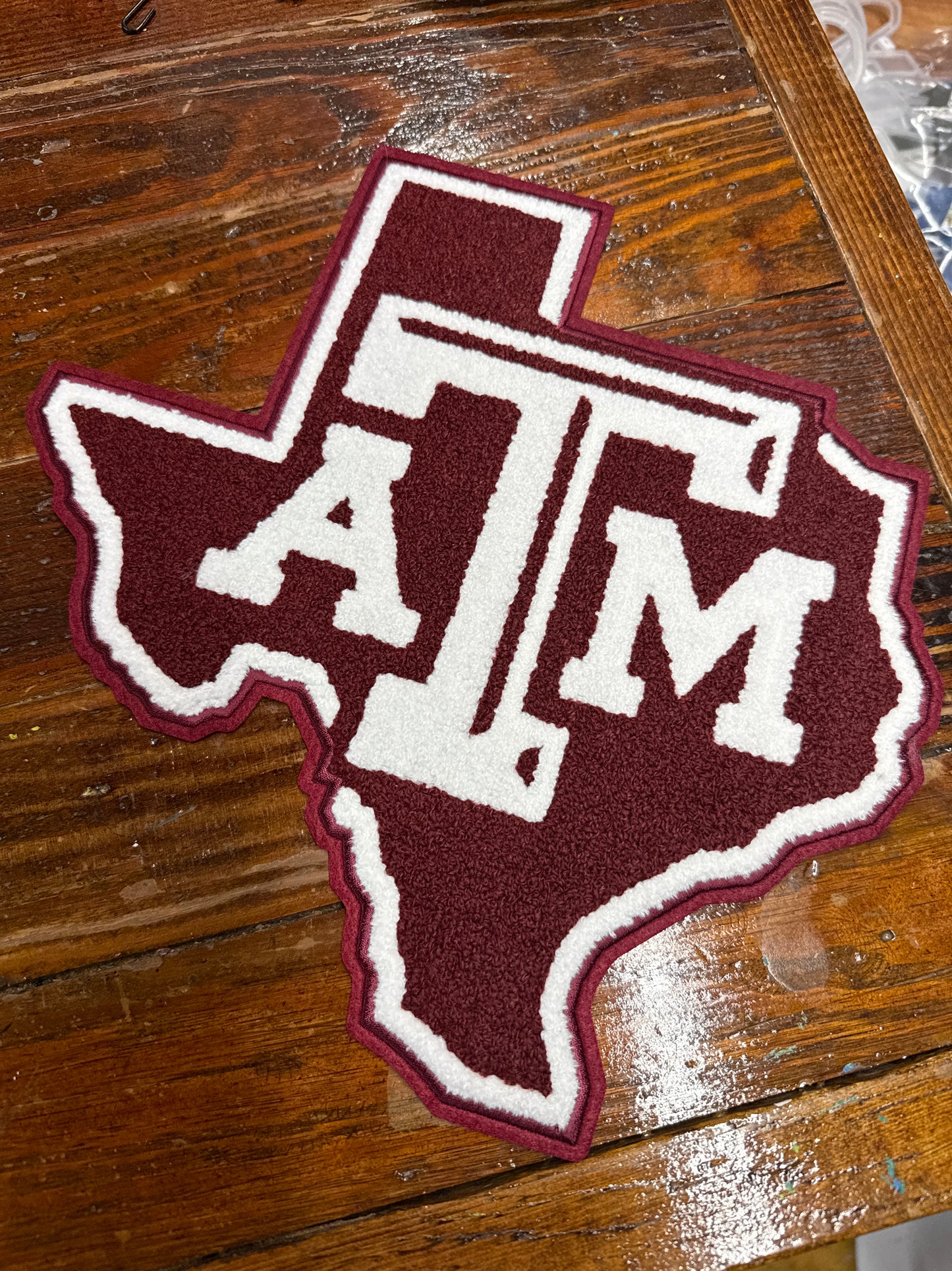 XXL A&M Jacket Iron on Patch