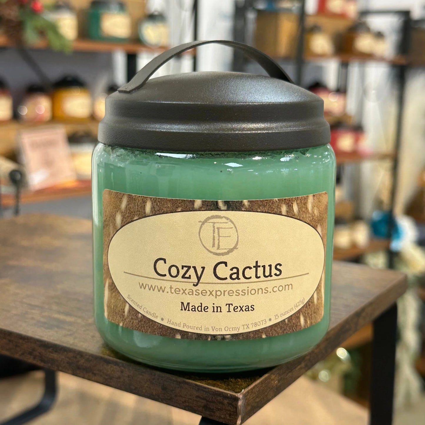 Cozy Cactus Texas Expressions Candle 16 Oz