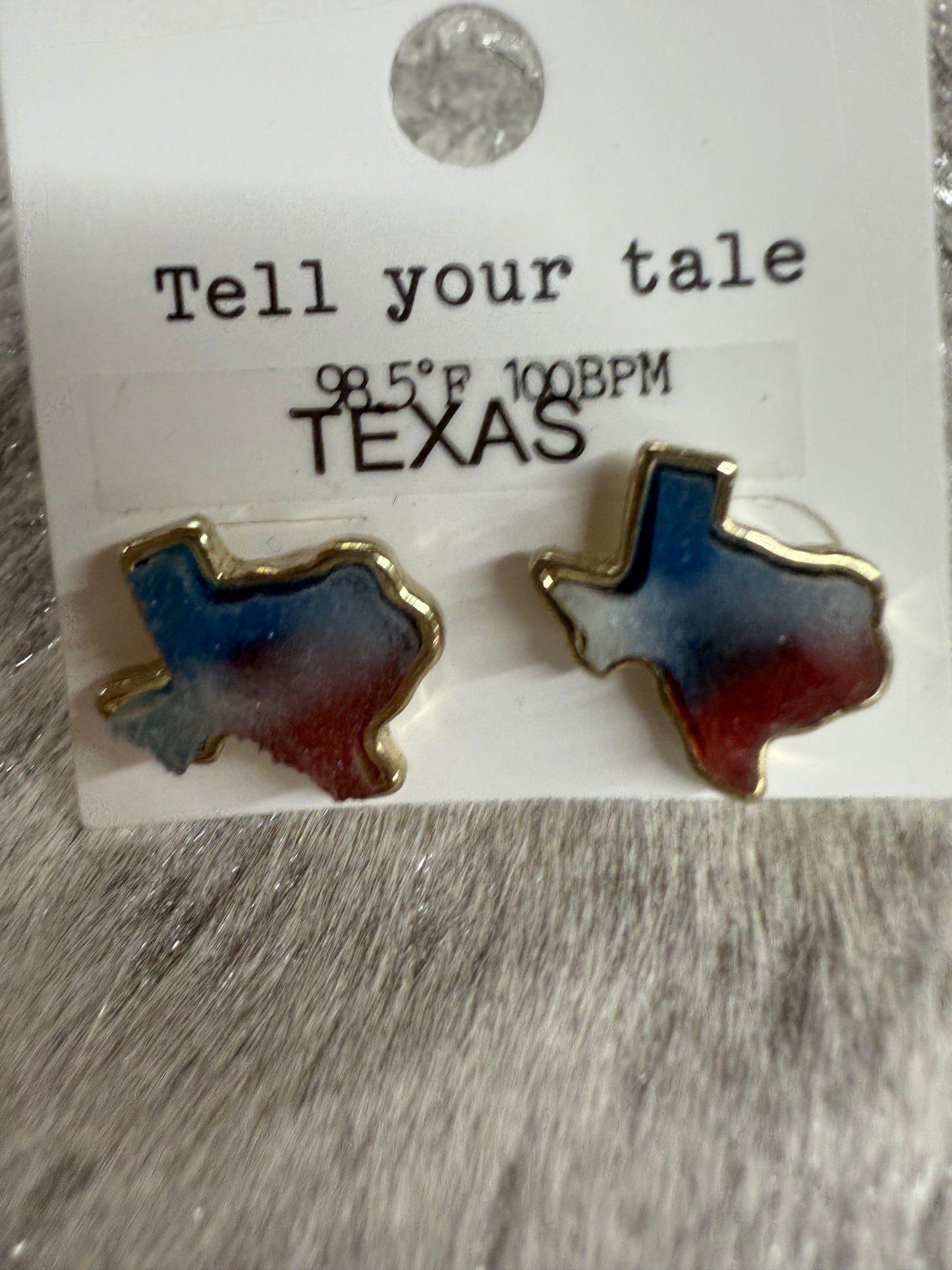 Texas Stud Earrings
