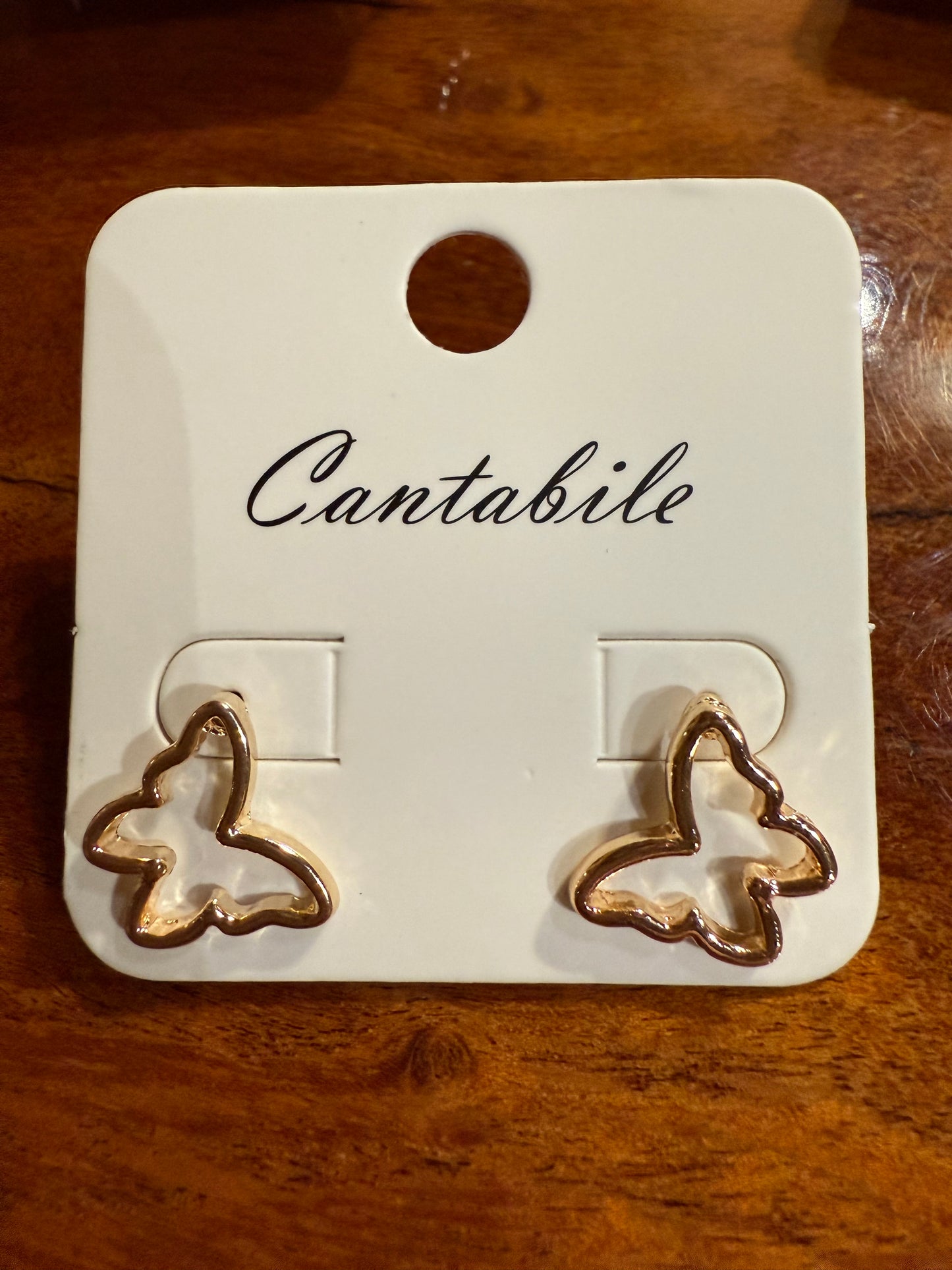 Dainty Butterfly Earrings