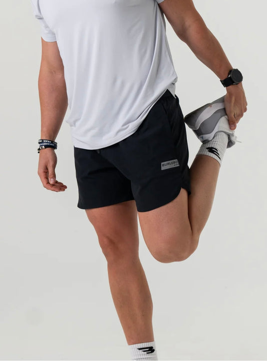 Black Training Shorts Burlebo