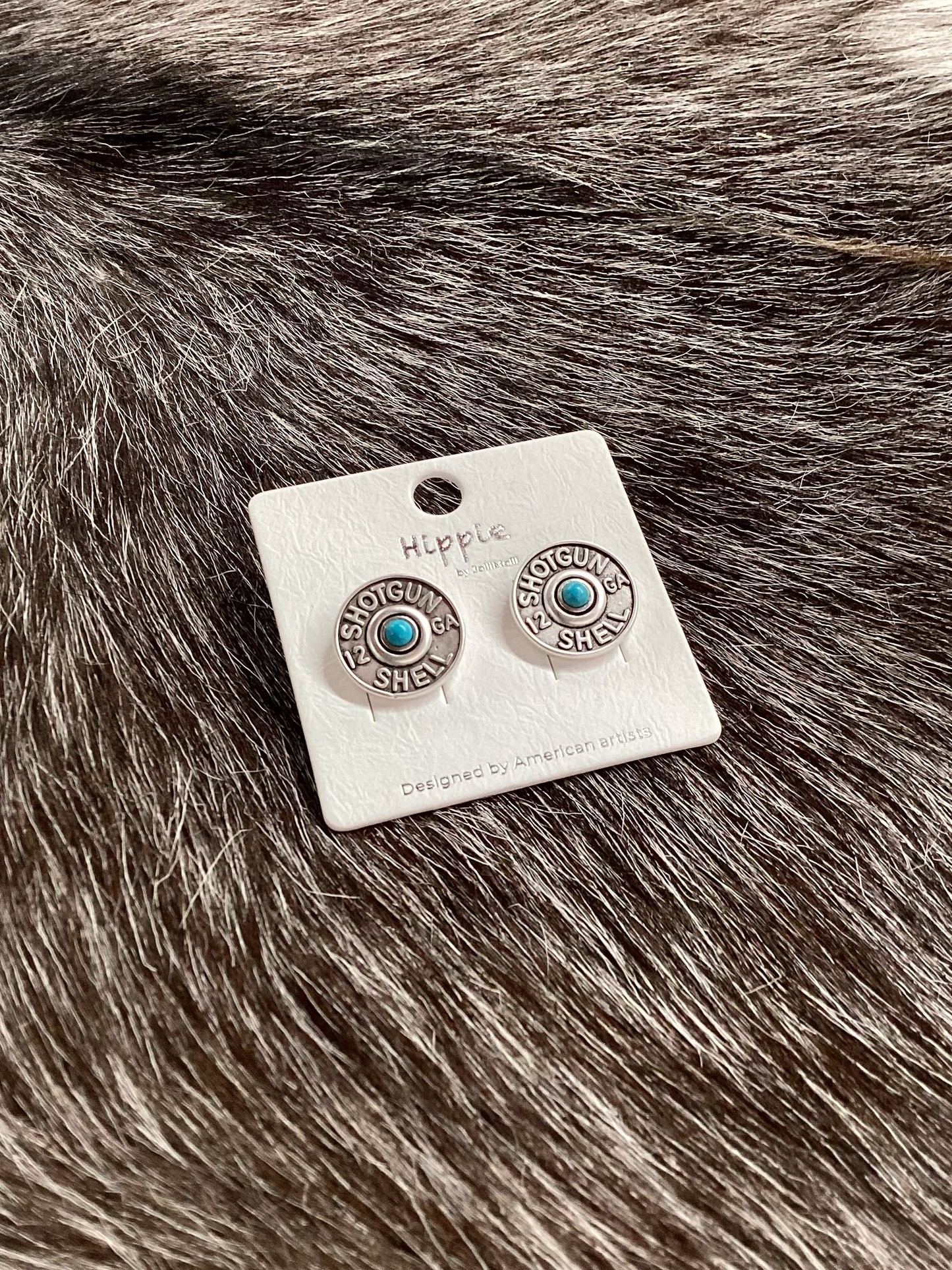 Shotgun Shell Stud Earrings HIPPIE