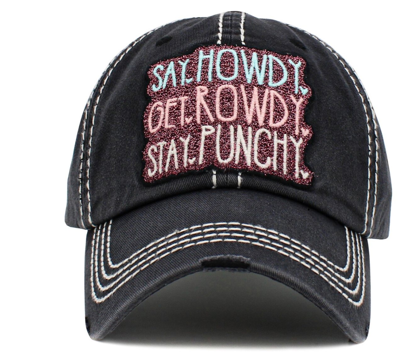 SAY HOWDY WASHED VINTAGE BALLCAP
